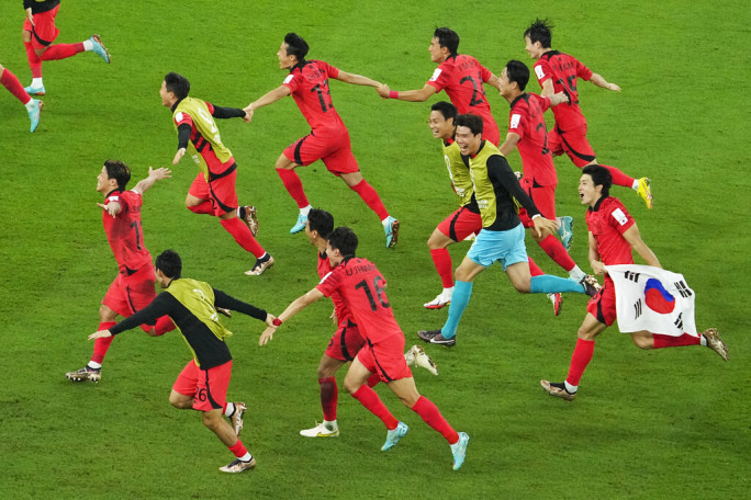 世足 南韓2比1逆轉葡萄牙 相隔12年再晉級16強